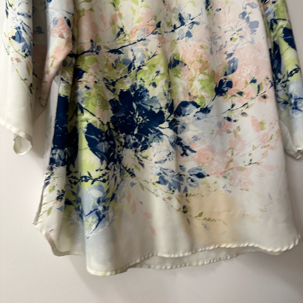 Floral print top